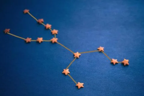 Astrology, Taurus constellation. Stock Photos
