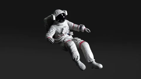 Astronaut ACT 01 Stock Footage 201306258