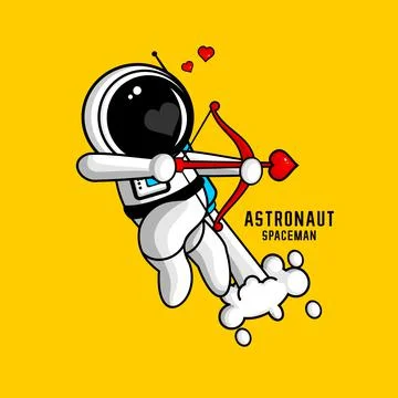 ASTRONAUT FIRE Stock Illustration