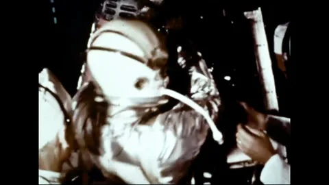 Astronaut Getting Into Rocket And Launch Stock Footage 102810447