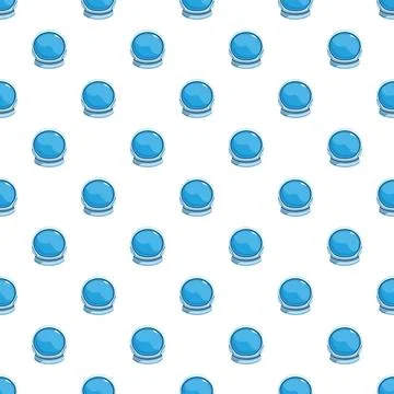 Astronaut helmet flat cartoon pattern forming a repeating background Stockillustratie