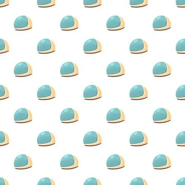 Astronaut helmet pattern for space exploration background Illustrazione stock