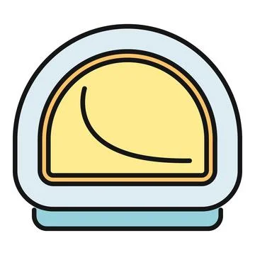 Astronaut helmet representing space exploration and science technology Stock Illustration
