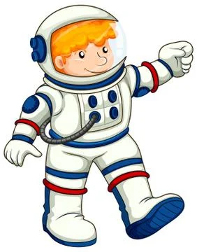 An astronaut Stock Illustration