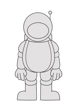 Astronaut Stock Illustration