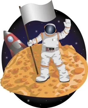 Astronaut Stock Illustration