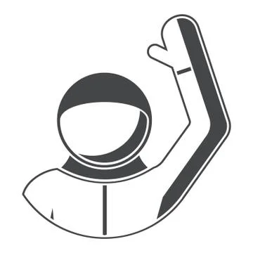 Astronaut Stock Illustration