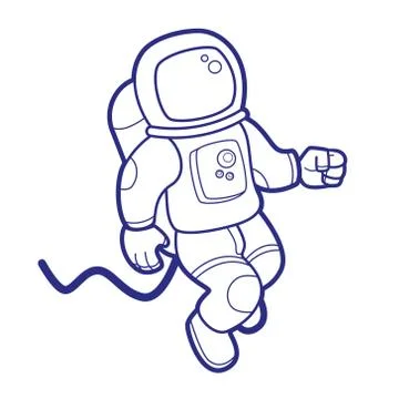 Astronaut Stock Illustration
