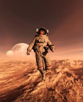 Astronaut Stock Illustration