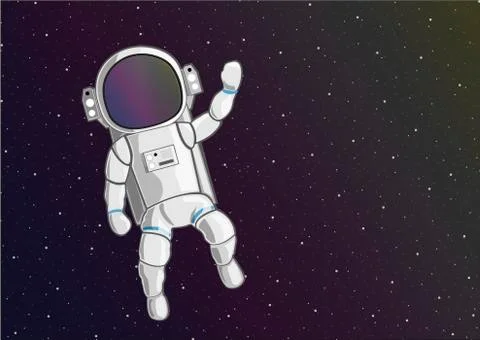 Astronaut Stock Illustration