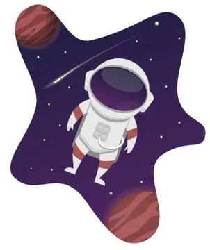 Astronaut Stock Illustration