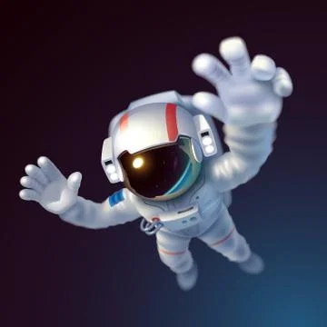 Astronaut Stock Illustration