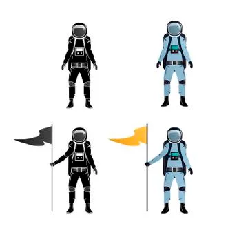 Astronaut Stock Illustration