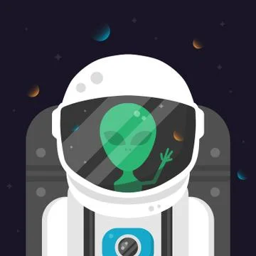 Astronaut Stock Illustration