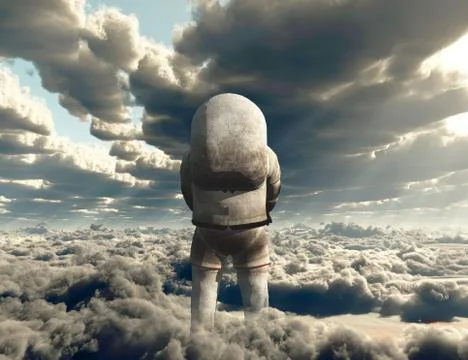 Astronaut Stock Illustration