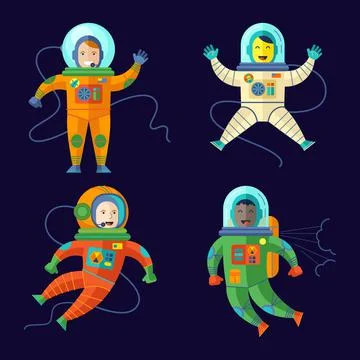 Astronaut Stock Illustration