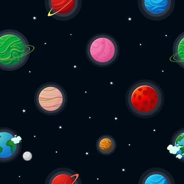 Astronaut with rocket and alien in the open space 스톡 일러스트