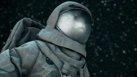 Astronaut In Space 4k Stock Footage 145495549