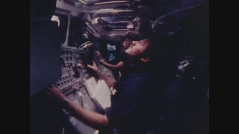 Astronaut at the spacewalk in space - 19... | Stock Video | Pond5