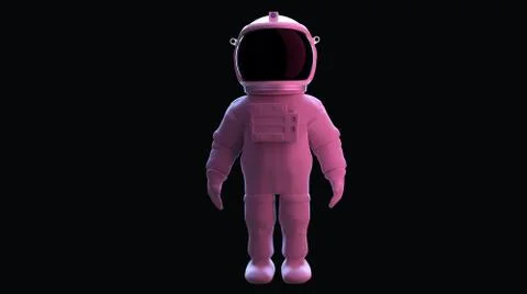 Astronaut standing Stock Photos