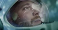 Astronaut Using Futuristic Flight Test Technology Exploration Mission Space Stock Footage