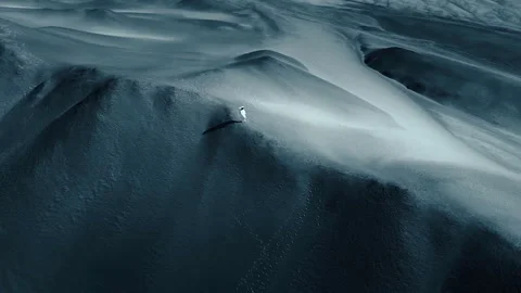 Astronaut Walking on the Moon Surface Stock Footage 327525165