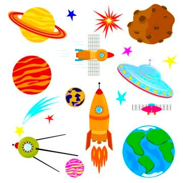 Astronautics Stock Illustration