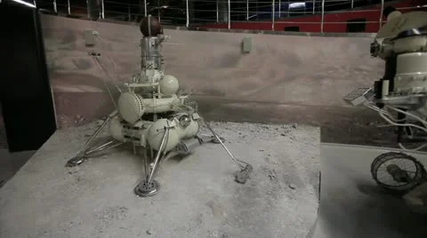 Astronautics museum Video stock 11143822