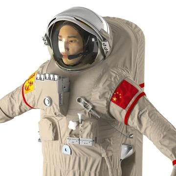 Space worn. Китайский скафандр. Риг космонавт. Скафандр Китая для старта. Скафандр 3д модель.