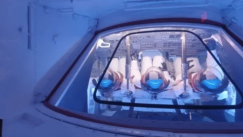 Astronauts ready for Space Launch Stock Footage 126624599