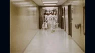 Astronauts In Space Suit Departing For Apollo 11 Space Mission Stock Footage