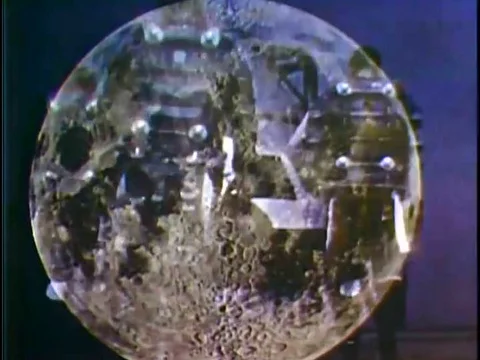 Astronauts train for Project Apollo and a Saturn Booster rocket is transported Vídeos de archivo 83218137