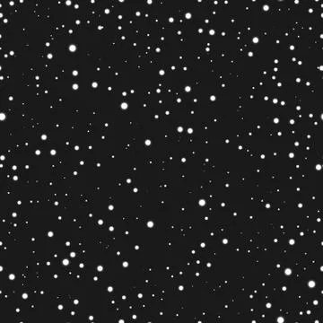 Astronnomic Art Space Seamless Pattern. Endless repeatable night sky background Stock Illustration