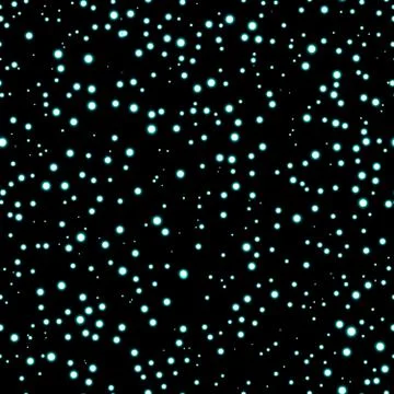 Astronnomic Art Space Seamless Pattern. Endless repeatable night sky background Stock Illustration