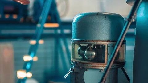 Astronomer Adjusts Telescope Stock-Footage 73349892