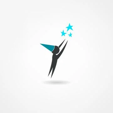 Astronomer icon Stock Illustration