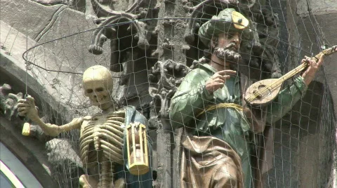 Astronomical clock Stock Footage 491800