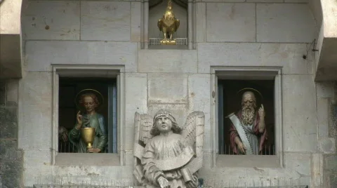 Astronomical clock Stock Footage 494780