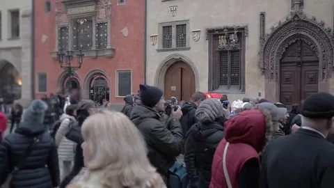 Astronomical Clock Orloj Stock Footage 69235638