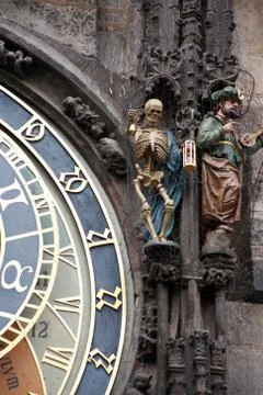 Astronomical clock Stock Photos