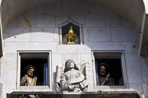 Astronomical clock Stock Photos