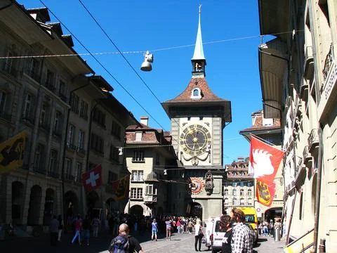 Astronomical clock Stock Photos