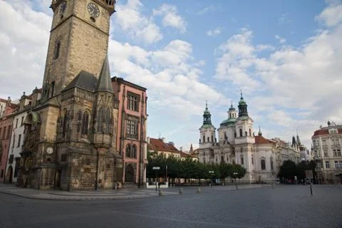 Astronomical clock prague Stock Photos