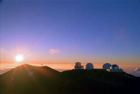 Astronomical Observatories NTSC Stock Footage 534410