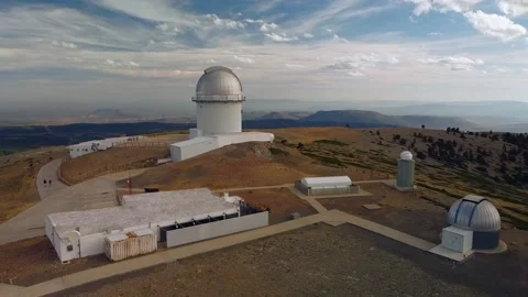 Astronomical Observatory Stock Footage 138082556