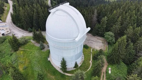 Astronomical Observatory Stock Footage 340394135