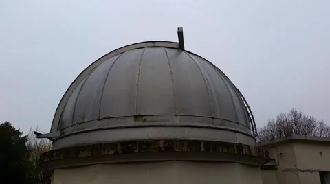 Astronomical Observatory Telescope Stock-Footage 56686943