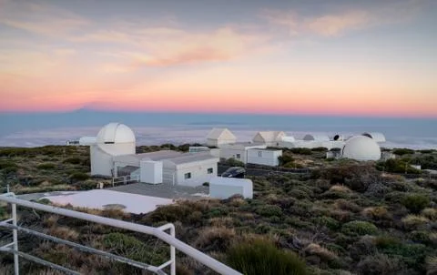 Astronomical scientific complex Fotos de archivo