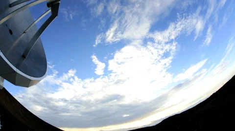 Astronomical Very Large Array Dish Research Facility Satellite Telescope Stock Footage 42225862