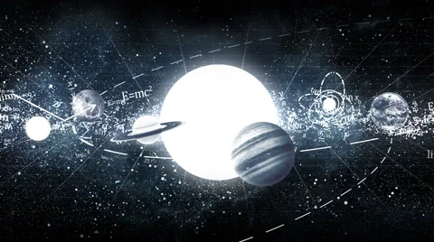 Astronomy Background Stock Footage 58632939
